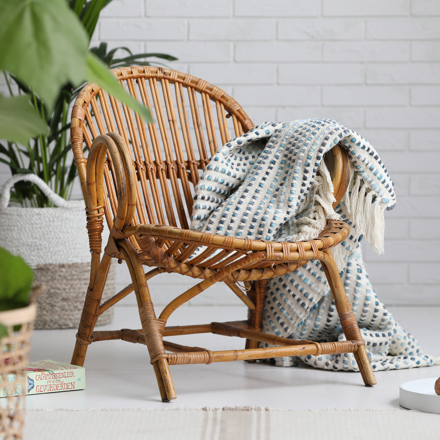 Damai Mombassa Plaid – Blue