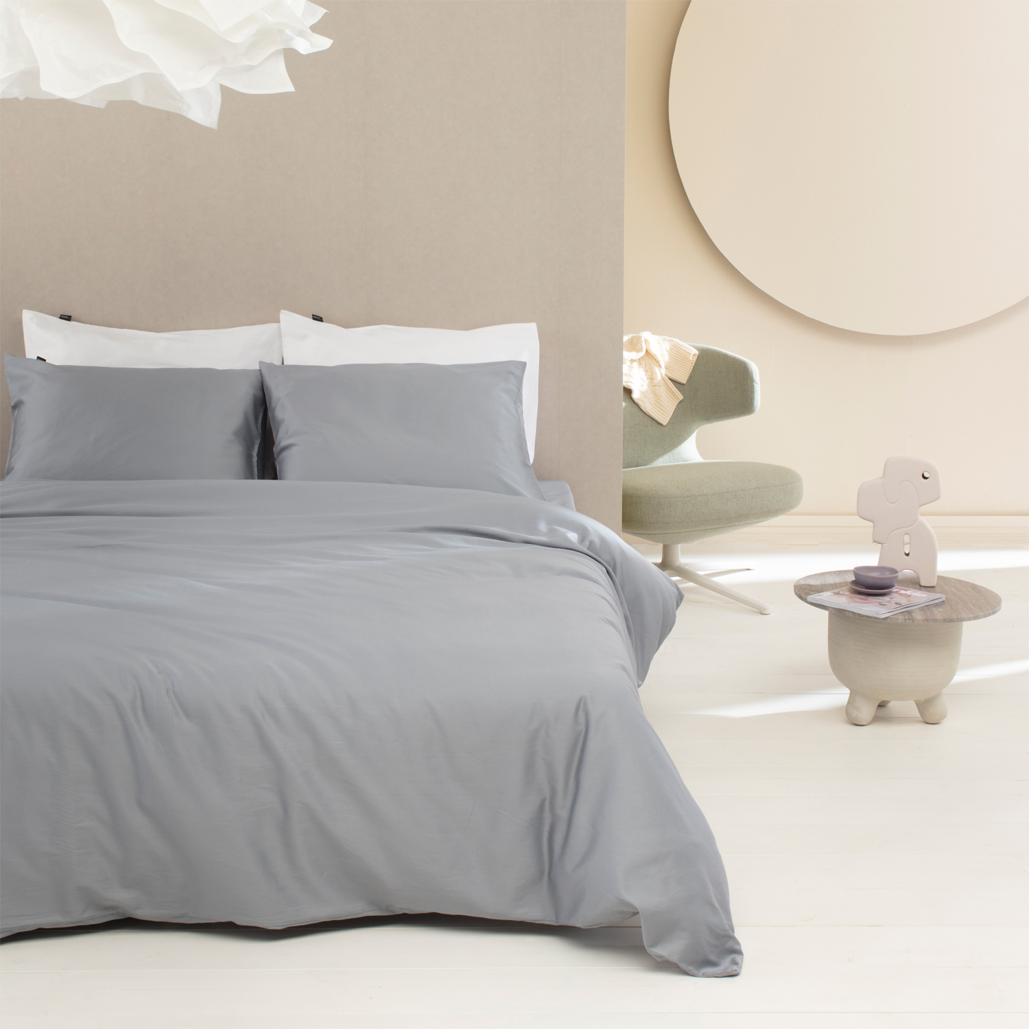Damai Organic Satijn grey